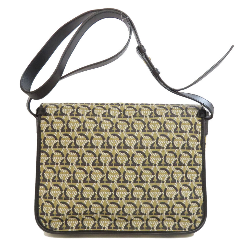 Salvatore Ferragamo Gancini shoulder bag Black